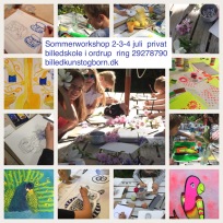 Billedkunst og børn workshop